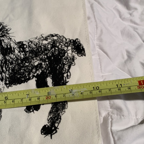 Poodle pet - canvas bag with fluffy looking poodle London royal academy of arts - Picture 4 of 5